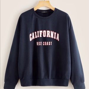 Navy blue sweatshirt (4xl) NWOT